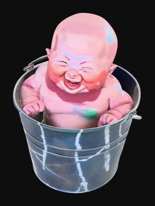 3D model for Baby in a Bucket