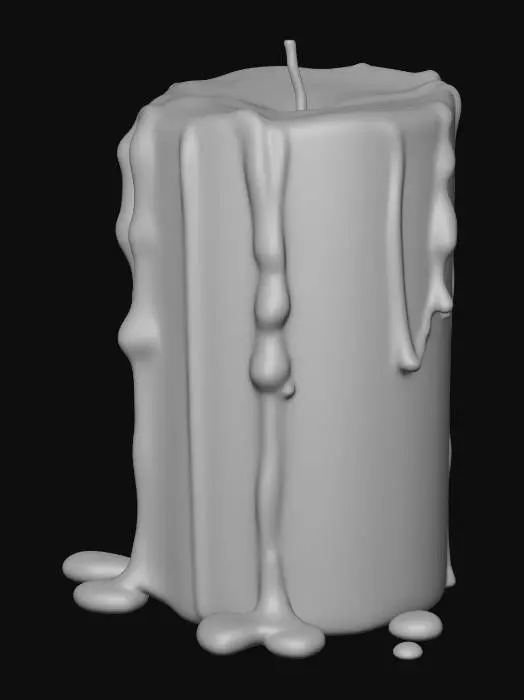 3D model for Candle in the Dark