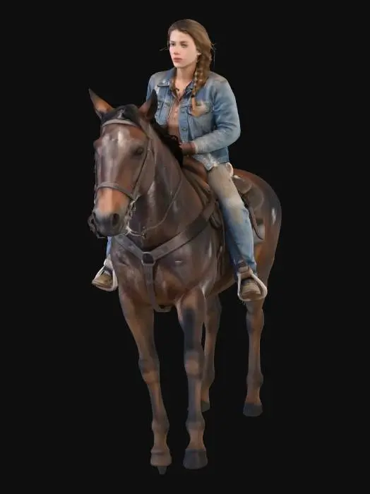 3D model for Morning Ride with Coffee