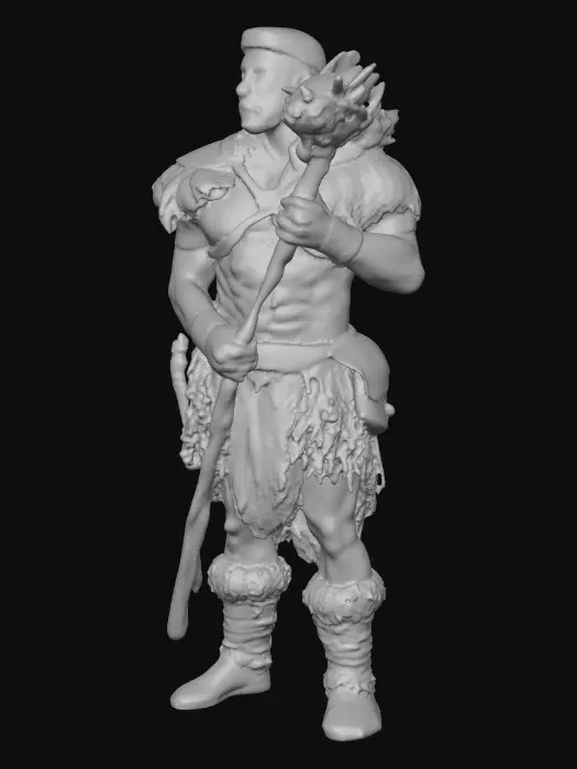 3D model for Forest Prince