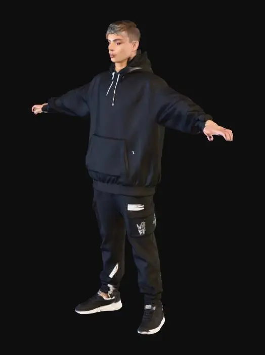 3D model for T-Pose in Office