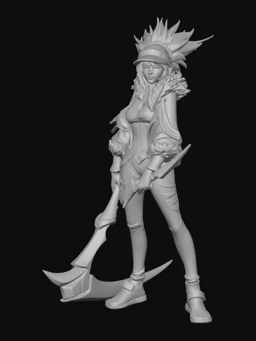 3D model for Urban Warrior Glamour