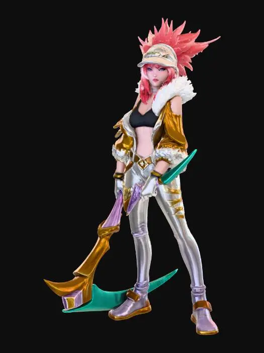 3D model for Urban Warrior Glamour