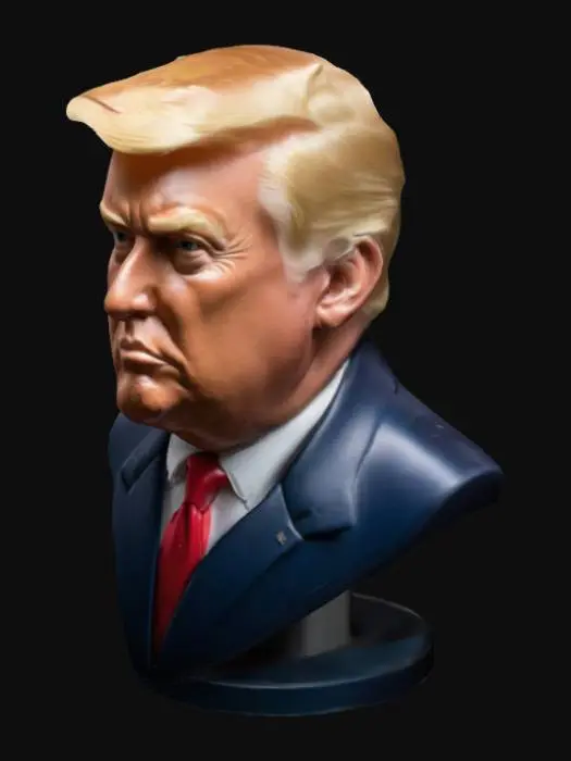3D model for Donald Trump president
