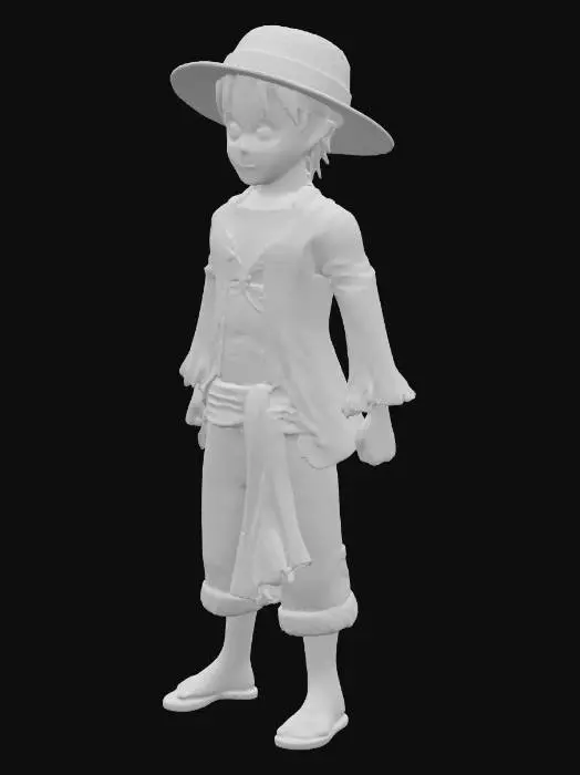 3D model for Monkey D. Luffy Model