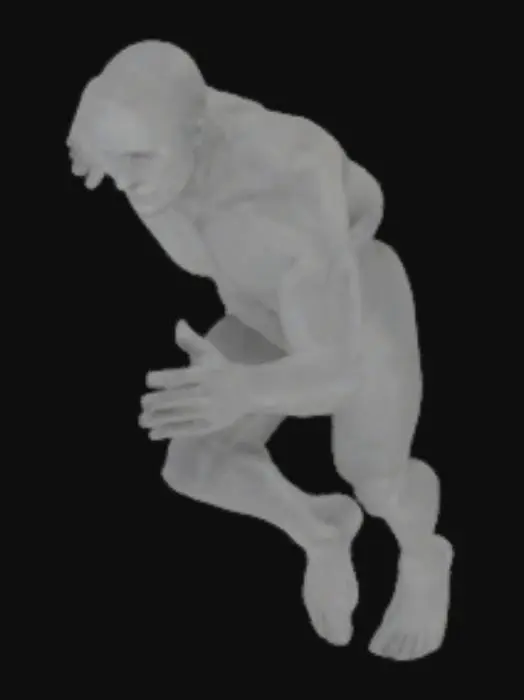 3D model for T-Pose Model