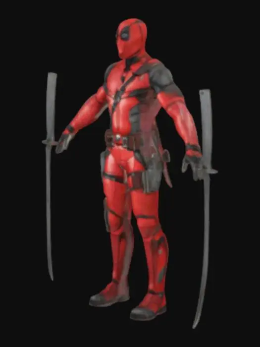 3D model for Masked Warrior