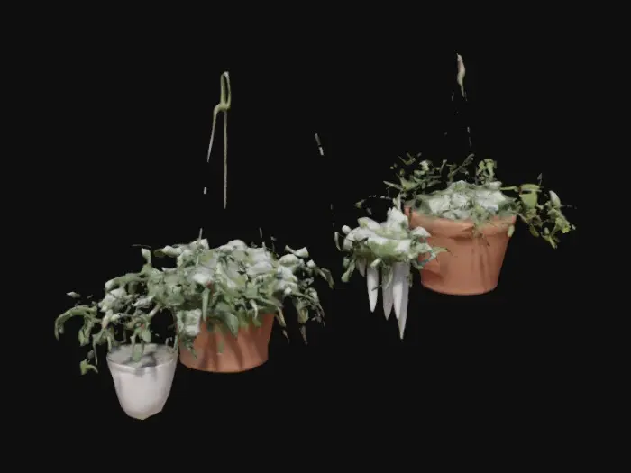 3D model for Winter's Hanging Blooms