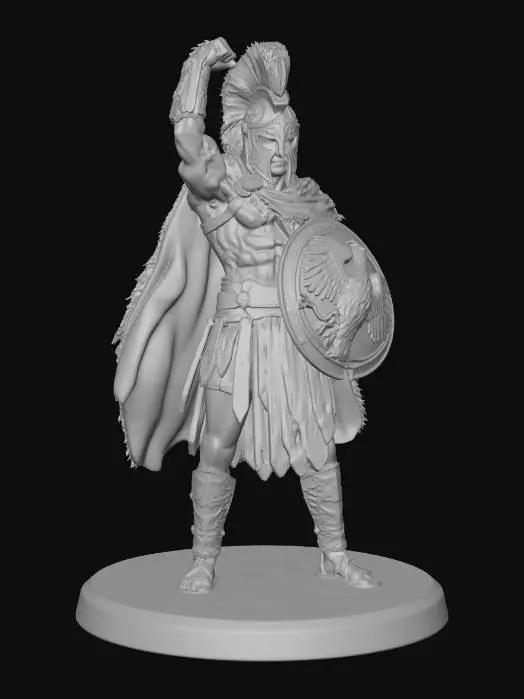3D model for Warrior of Valor