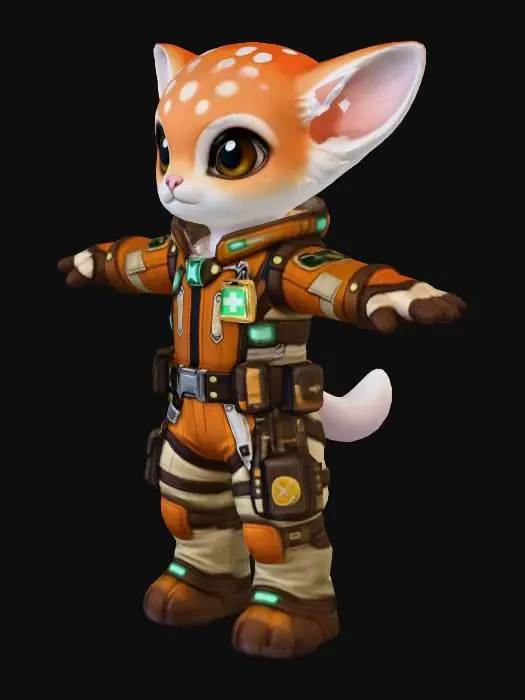 3D model for Cosmo Fox