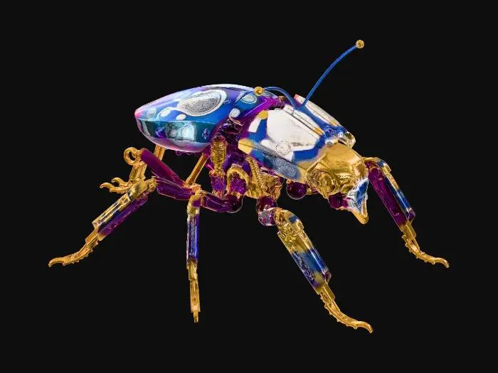 3D model for robotic beetle for 3d printing