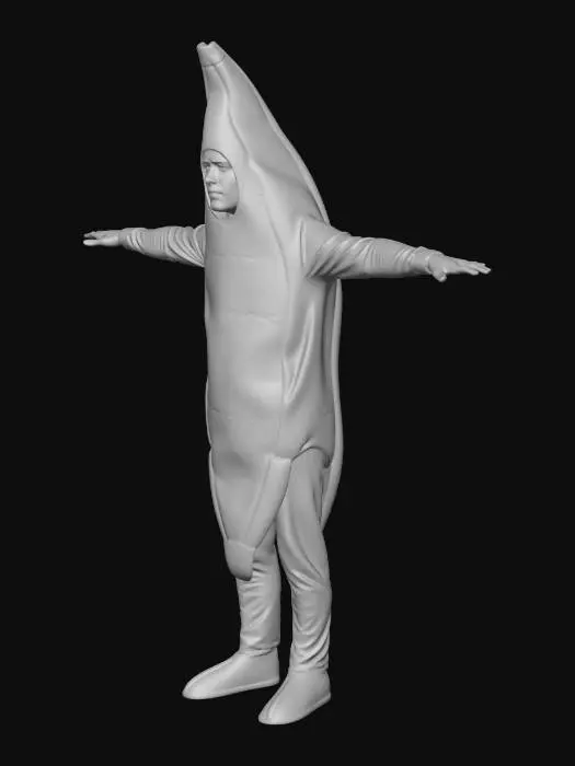 3D model for Banana Costume in the Park