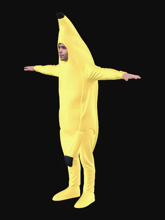 3D model for Banana Costume in the Park