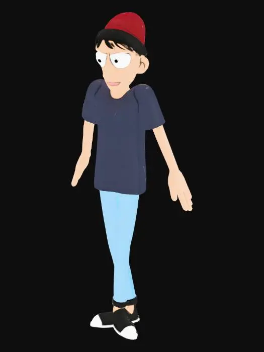 3D model for Lamar Idle Vlogger