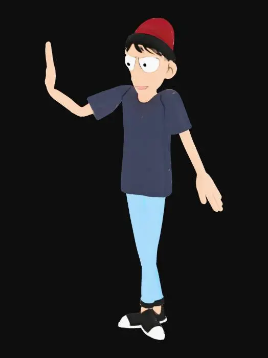 3D model for Lamar Idle Vlogger