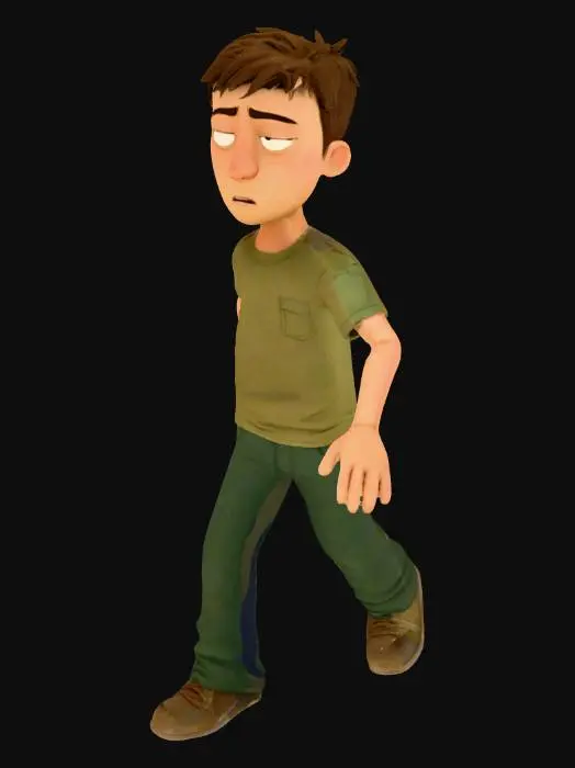 3D model for Tired Stance