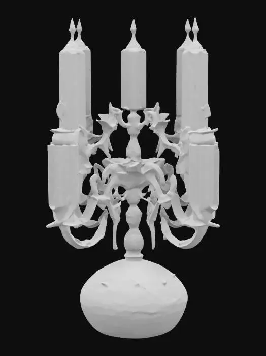 3D model for Madonna with Roses