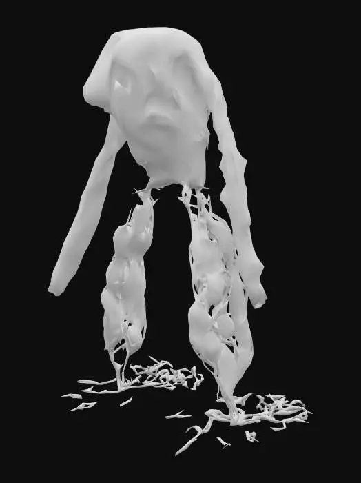 3D model for Abstract Rooted Figure