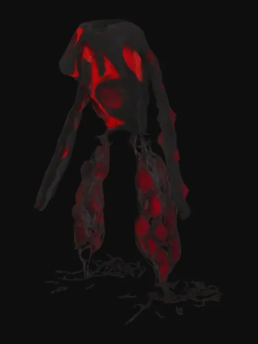 3D model for Abstract Rooted Figure