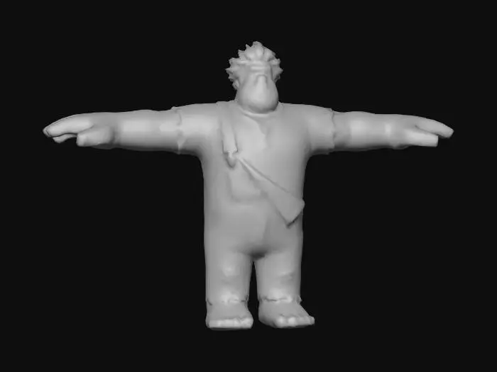 3D model for Wreck-It Ralph