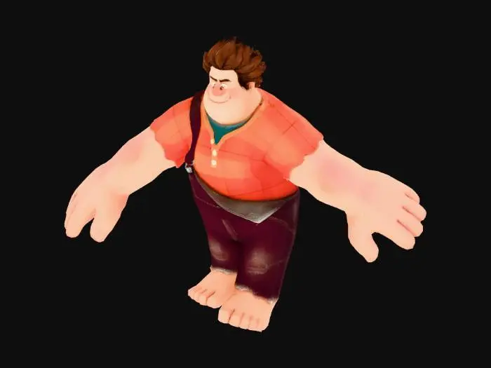 3D model for Wreck-It Ralph