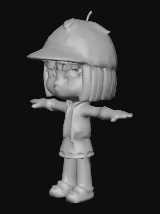 3D model for Character in Candy Land