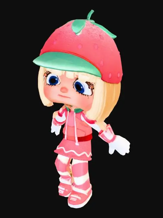 3D model for Character in Candy Land