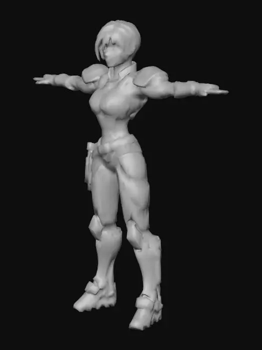 3D model for Sergeant Calhoun