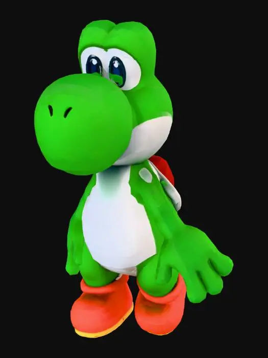 3D model for Yoshi