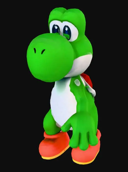 3D model for Yoshi
