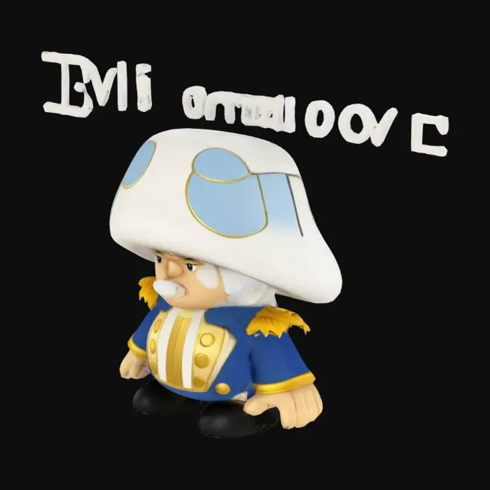 3D model for George Washingtoad