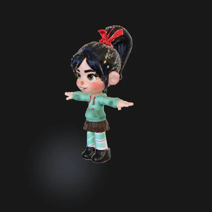 3D model for Vanellope
