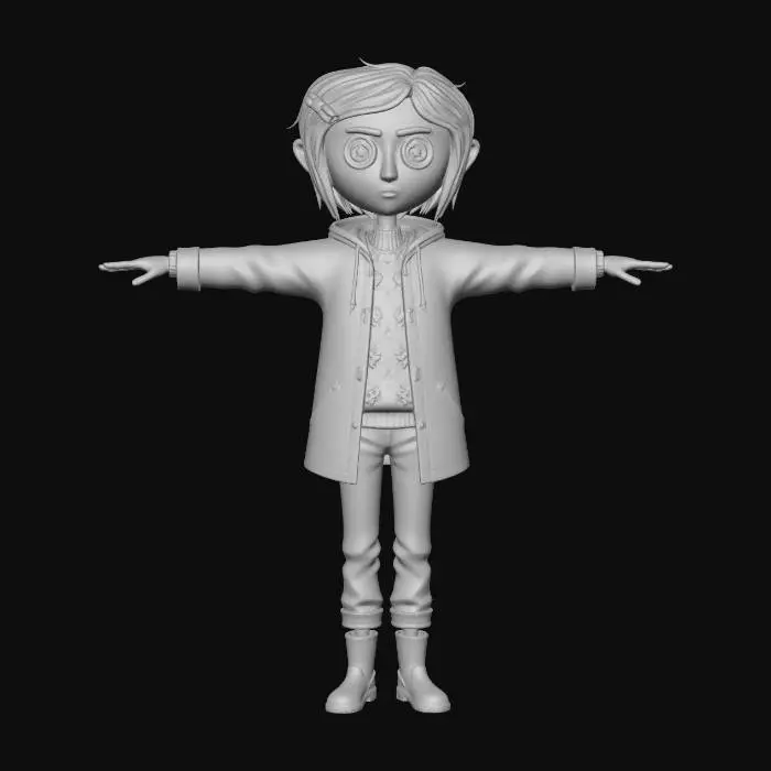3D model for Coraline