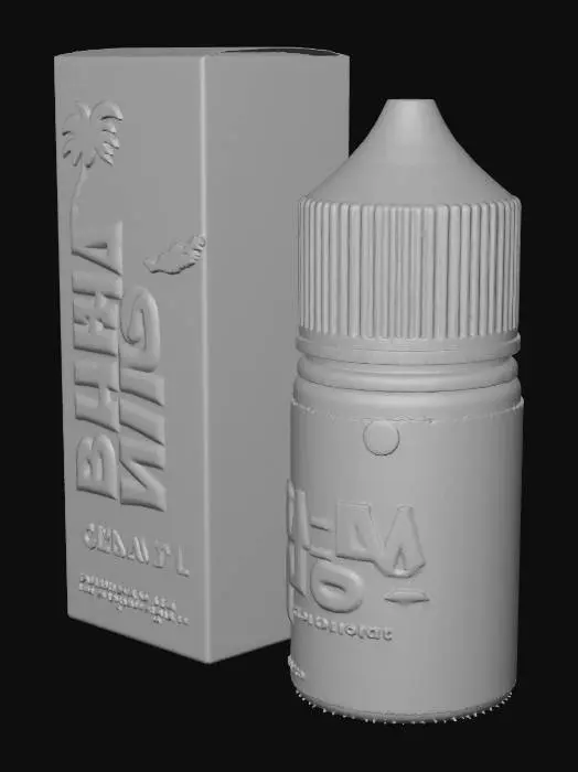 3D model for Bahamas Tropical Orange Vaping Liquid
