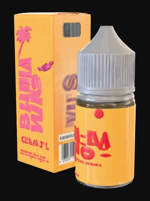 3D model for Bahamas Tropical Orange Vaping Liquid