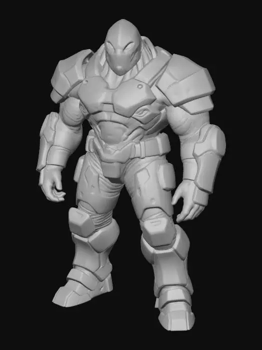 3D model for Iron Sentinel