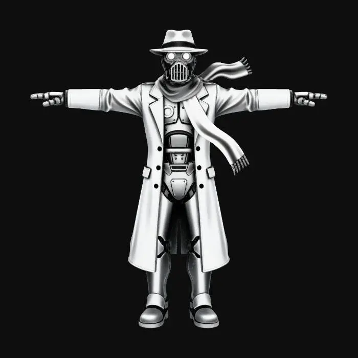 3D model for Robot Detective