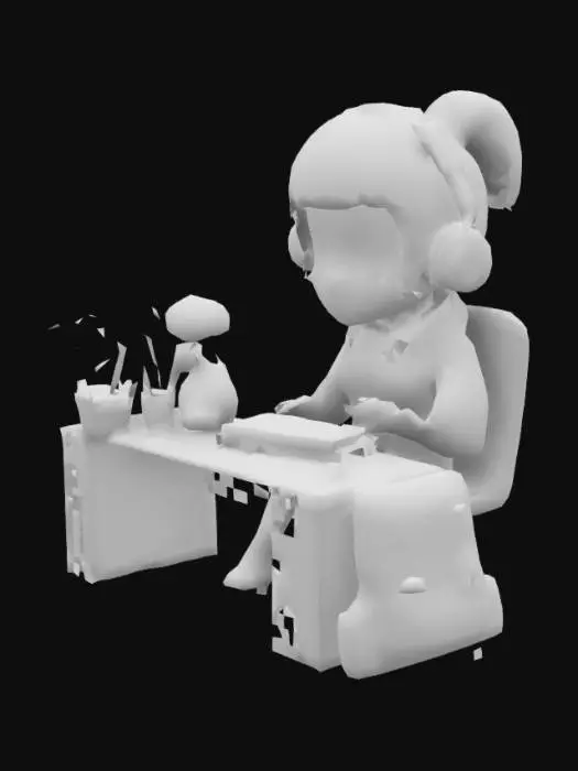 3D model for Study Vibes