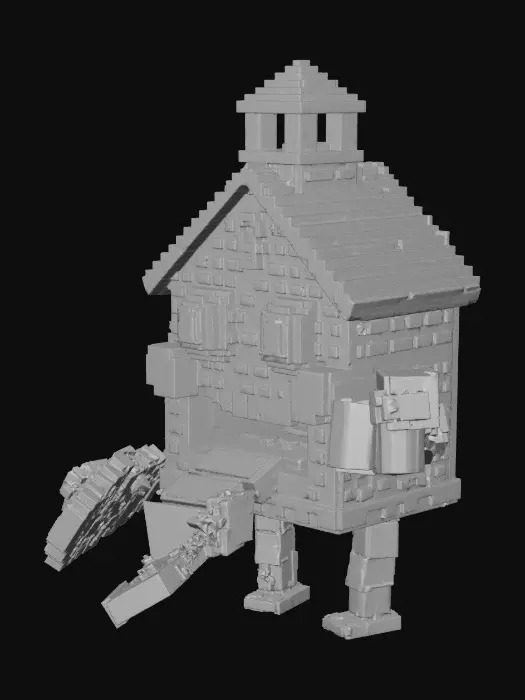 3D model for Cookie House Monster