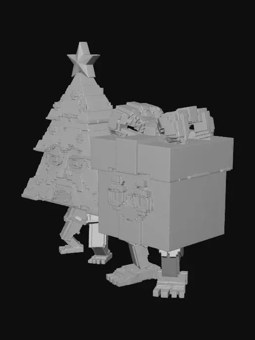 3D model for Festive Friends