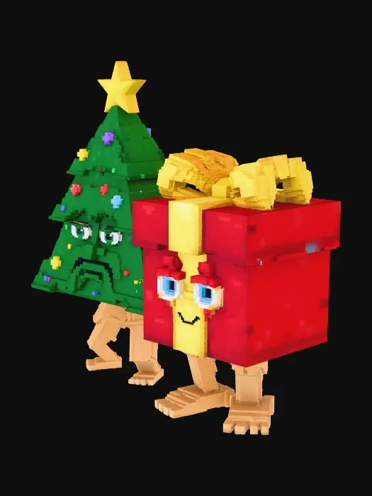 3D model for Festive Friends