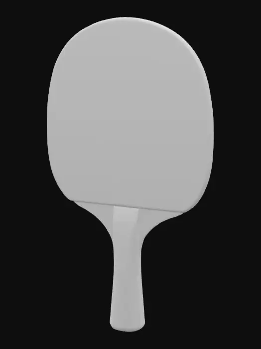 3D model for table tennis pad, rubber handler
