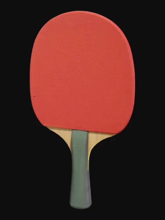 3D model for table tennis pad, rubber handler