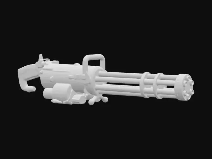3D model for Minigun Replica