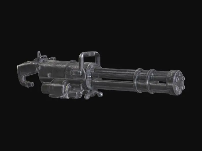 3D model for Minigun Replica