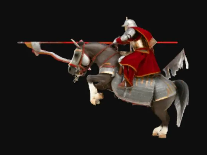 3D model for Knight's Charge
