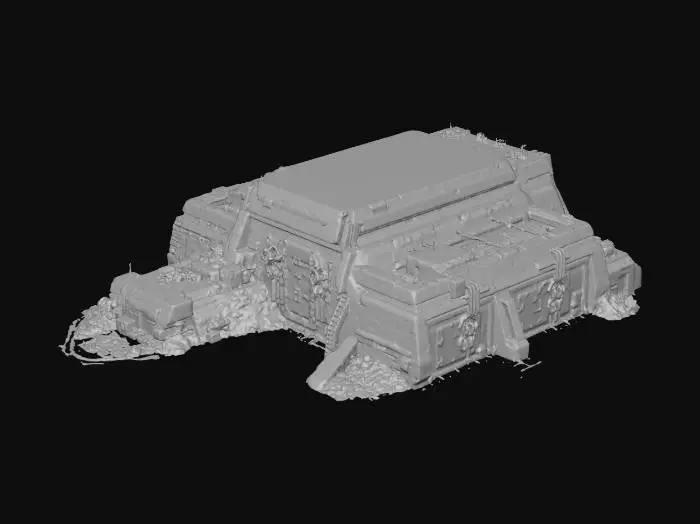 3D model for Desert Outpost Exploration