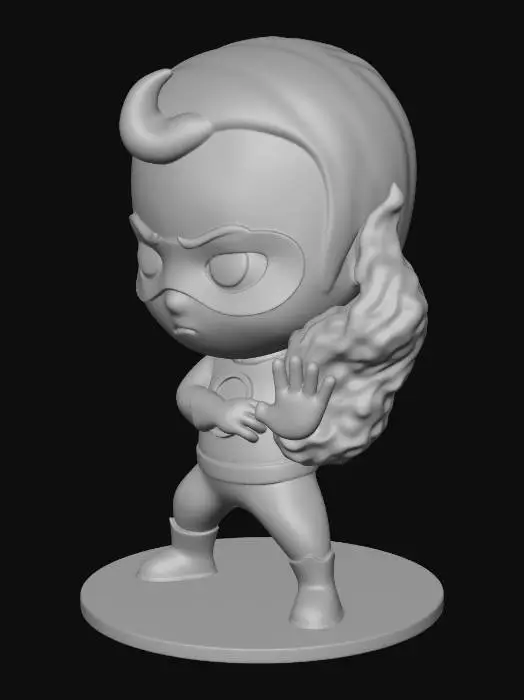 3D model for Midnight Ember