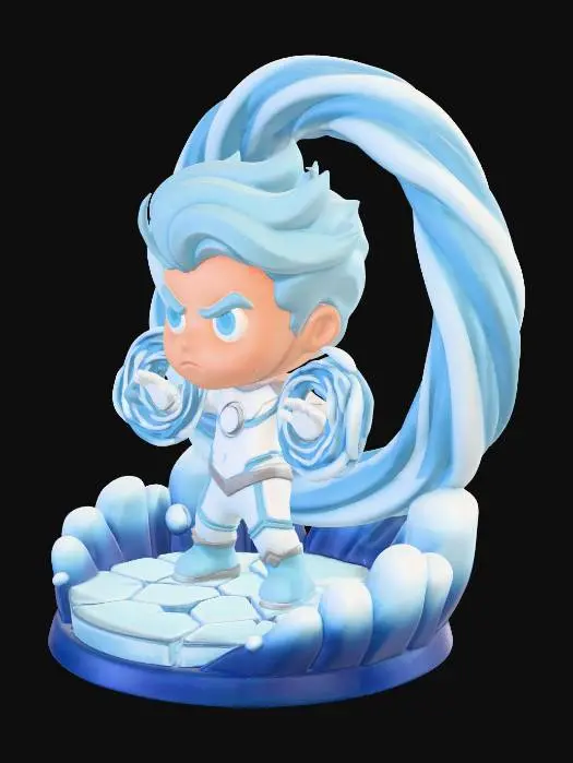 3D model for Cryo Ring Warrior