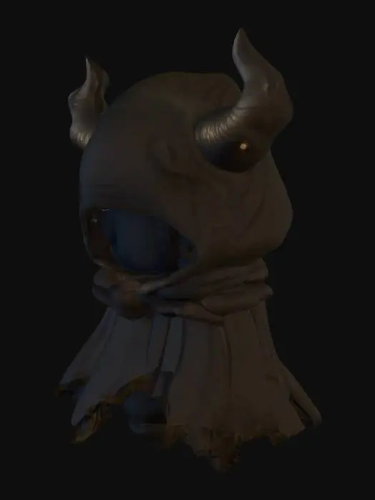 3D model for Hooded Spirit